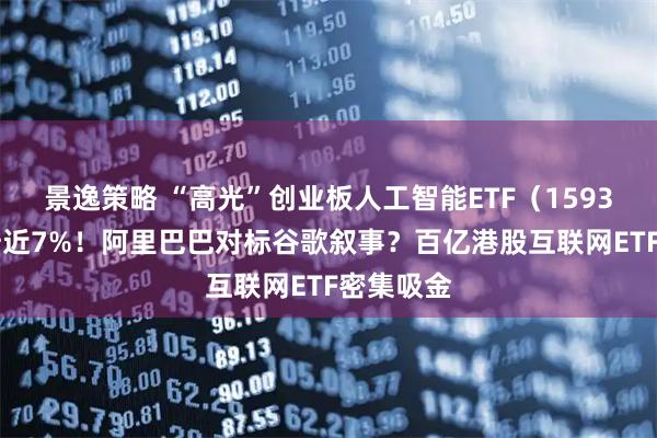 景逸策略 “高光”创业板人工智能ETF（159363）飙升近7%！阿里巴巴对标谷歌叙事？百亿港股互联网ETF密集吸金